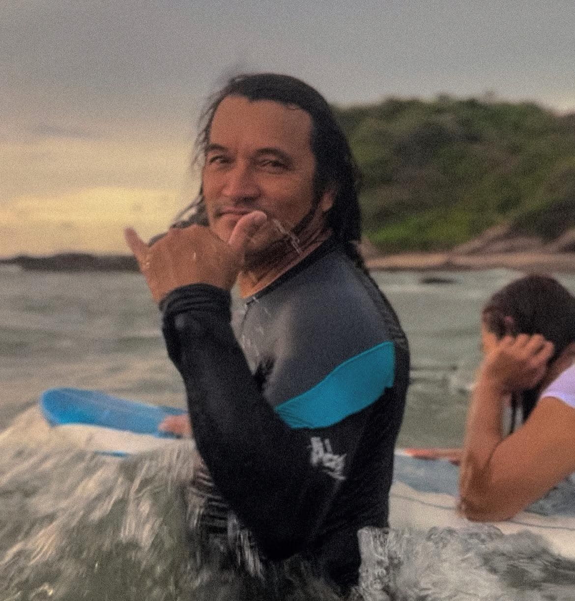 Ministerio Christian Surfer en la playa